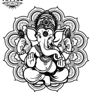 tatouage-ephemere-ganesh-mandala-art-spirituel tatouage-ephemere-ganesh-mandala-art-spirituel