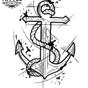 tatouage ephemere graphique ancre marin tatouage ANCRE produit tatouage ephemere graphique ancre marin tatouage ANCRE produit
