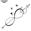 tatouage-infini-ephemere-graphique-design-moderne-tendance tatouage-infini-ephemere-graphique-design-moderne-tendance