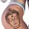 tatouage-ephemere-hanche-bouddha-spirituel tatouage-ephemere-hanche-bouddha-spirituel