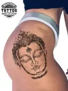 tatouage-ephemere-hanche-bouddha-spirituel tatouage-ephemere-hanche-bouddha-spirituel
