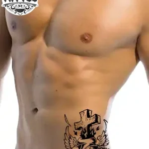 tatouage_ephemere_croix_hanche_design_temporaire_stylistique tatouage_ephemere_croix_hanche_design_temporaire_stylistique