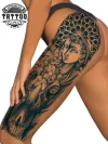 tatouage-ephemere-femme-hanche-cuisse-design-floral tatouage-ephemere-femme-hanche-cuisse-design-floral
