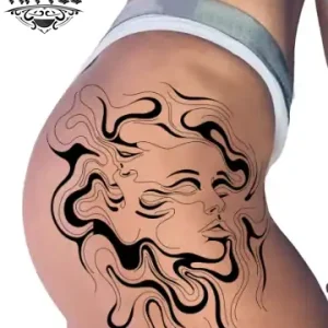 tatouage hanche éphémère minimaliste femme tatouage hanche éphémère minimaliste femme