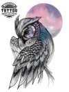 tatouage-ephemere-hibou-lune-mystique-tatouage-lune tatouage-ephemere-hibou-lune-mystique-tatouage-lune