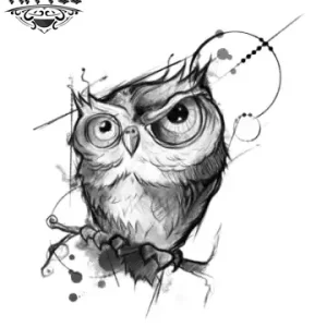tatouage-ephemere-hiboux-cartoon-peau-temporaires tatouage-ephemere-hiboux-cartoon-peau-temporaires