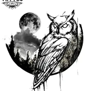 tatouage-ephemere-hiboux-et-lune-mystique-image-produits tatouage-ephemere-hiboux-et-lune-mystique-image-produits