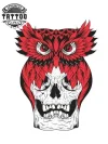 tatouage-ephemere-hiboux-design-morto-fascinant tatouage-ephemere-hiboux-design-morto-fascinant