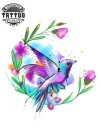 tatouage-ephemere-hirondelle-aquarelle-artistique tatouage-ephemere-hirondelle-aquarelle-artistique