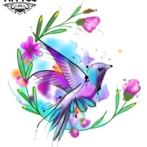 tatouage-ephemere-hirondelle-aquarelle-artistique tatouage-ephemere-hirondelle-aquarelle-artistique