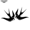 tatouage-ephemere-hirondelle-couple-temporaire-durable-peau tatouage-ephemere-hirondelle-couple-temporaire-durable-peau