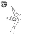tatouage ephemere hirondelle discret elegant tatouage ephemere hirondelle discret elegant