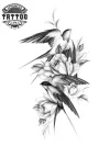 tatouage-ephemere-hirondelle-fleur-design-temporaire-ailes-gracieuses tatouage-ephemere-hirondelle-fleur-design-temporaire-ailes-gracieuses