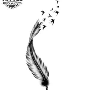 tatouage-ephemere-hirondelle-plume-tattoo-temporaire-design-oiseau tatouage-ephemere-hirondelle-plume-tattoo-temporaire-design-oiseau