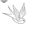 tatouage-ephemere-hirondelle-simple-style-minimaliste tatouage-ephemere-hirondelle-simple-style-minimaliste