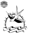 tatouage-éphémère-hirondelle-vague-style-marin tatouage-éphémère-hirondelle-vague-style-marin