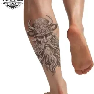 tatouage mollet éphémère viking homme tatouage mollet éphémère viking homme