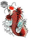 tatouage poisson éphémère homme japonais traditionnel réaliste tatouage poisson éphémère homme japonais traditionnel réaliste