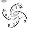 tatouage ephemere horloge infini design temporaire tatouage ephemere horloge infini design temporaire