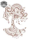 tatouage ephemere indien arbre design naturel tatouage ARBRE tatouage ephemere indien arbre design naturel tatouage ARBRE