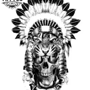 tatouage_ephemere_indien_tigre_realiste_xxl tatouage_ephemere_indien_tigre_realiste_xxl