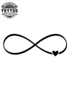 tatouage-ephemere-infini-avec-coeur-design-unique tatouage-ephemere-infini-avec-coeur-design-unique