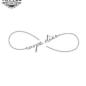 tatouage INFINI éphémère carpe diem style temporaire tatouage INFINI éphémère carpe diem style temporaire