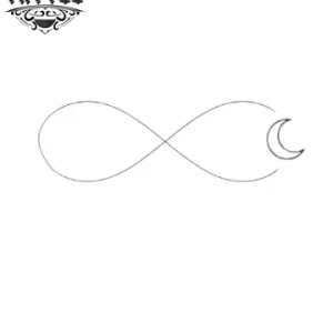 tatouage INFINI ephemere discret style minimaliste tatouage INFINI ephemere discret style minimaliste