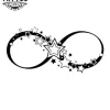 tatouage ephémère infini étoile design permanent tatouage ephémère infini étoile design permanent