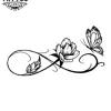 tatouage-infini-ephemere-fleur-style-unique-symbolique