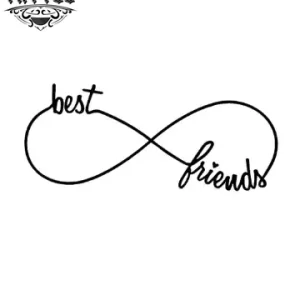 tatouage INFINI éphémère meilleur amie bijou de peau intemporel tatouage INFINI éphémère meilleur amie bijou de peau intemporel