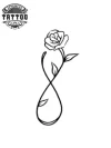 tatouage-ephemere-infini-rose-design-fleuriste