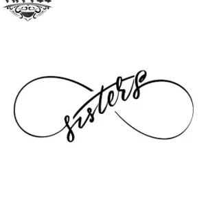 tatouage ephemere infini motif soeur tatouage ephemere infini motif soeur