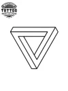 tatouage-infini-ephemere-triangle-design-tendance-minimaliste tatouage-infini-ephemere-triangle-design-tendance-minimaliste