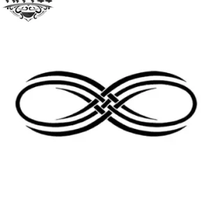 tatouage-infini-ephemere-tribal-design-unique tatouage-infini-ephemere-tribal-design-unique
