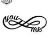 tatouage INFINI ephemere you and me romantique tatouage INFINI ephemere you and me romantique