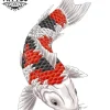 tatouage japonais ephemere carpe koi art traditionnel tatouage japonais ephemere carpe koi art traditionnel