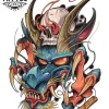 tatouage temporaire couleur art traditionnel japonais tatouage temporaire couleur art traditionnel japonais