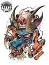 tatouage temporaire couleur art traditionnel japonais tatouage temporaire couleur art traditionnel japonais