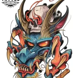 tatouage temporaire couleur art traditionnel japonais tatouage temporaire couleur art traditionnel japonais