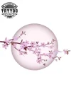 tatouage JAPONAIS éphémère fleur de cerisier temporaire élégant tatouage JAPONAIS éphémère fleur de cerisier temporaire élégant