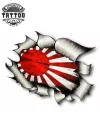 Tatouage japonais éphémère design impérial traditionnel Tatouage japonais éphémère design impérial traditionnel