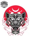 tatouage-JAPONAIS-tatouage-ephemere-loup-sauvage tatouage-JAPONAIS-tatouage-ephemere-loup-sauvage