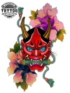 tatouage-ephemere-japonais-motif-mort-traditionnel tatouage-ephemere-japonais-motif-mort-traditionnel