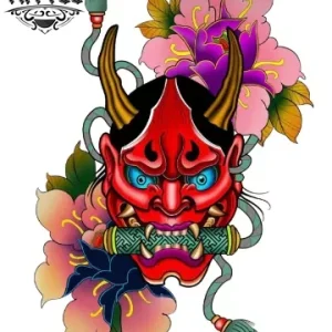tatouage-ephemere-japonais-motif-mort-traditionnel tatouage-ephemere-japonais-motif-mort-traditionnel
