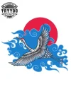 tatouage-japonais-ephemere-oiseau-design-unique tatouage-japonais-ephemere-oiseau-design-unique