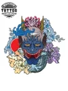 tatouage-japonais-ephemere-oni-traditionnel tatouage-japonais-ephemere-oni-traditionnel