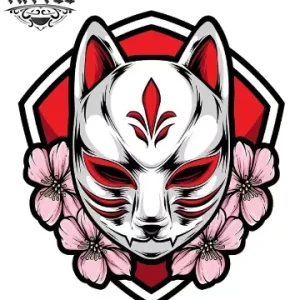 tatouage-ephemere-kitsune-japonais-art-corporel-traditionnel-japonais tatouage-ephemere-kitsune-japonais-art-corporel-traditionnel-japonais
