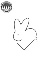 tatouage-coeur-ephemere-lapin-artistique tatouage-coeur-ephemere-lapin-artistique