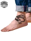 tatouage-cheville-lezard-ephemere-stylise-durable tatouage-cheville-lezard-ephemere-stylise-durable